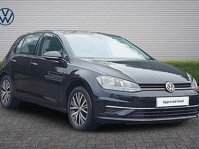 Used VW Golf VII SE 150 HP (110 kW) 2019 Black Hatchback