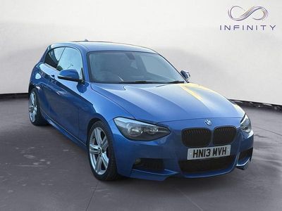 Used BMW 118 M Sport 170 HP (125 kW) 2013 Blue Hatchback