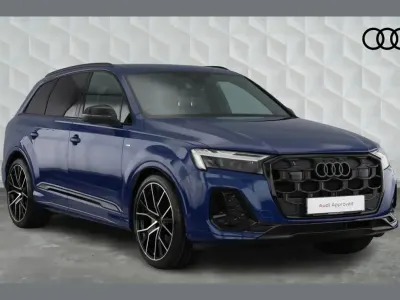 Used Audi Q7 Black Edition 281 HP (206 kW) 2025 Ascari blue SUV
