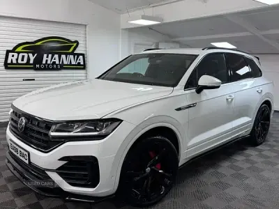 Used VW Touareg R-line 286 HP (210 kW) 2018 White SUV