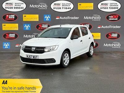 White Used 2017 Dacia Sandero Ambiance Hatchback | £4,000 (Fair price)