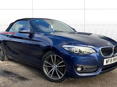 Used 2020 BMW 218 Sport Line Cabriolet | £11,016 (Fair price)