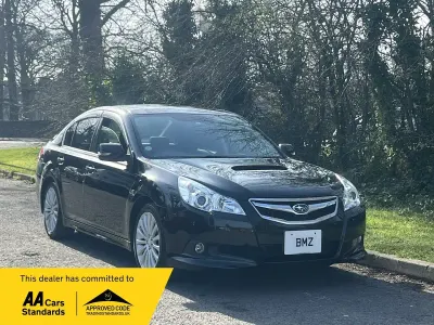 Begagnad Subaru Legacy GT 2009 Svart Sedan