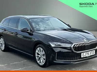 Used Skoda Superb SE L 150 HP (110 kW) 2025 Black Estate