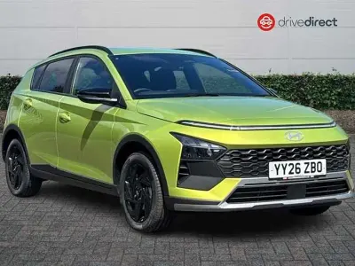 New Hyundai Bayon Blackline 90 HP (66 kW) 2026 Green SUV
