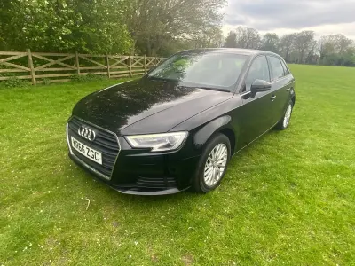 Used Audi A3 110 HP (80 kW) 2016 Black Hatchback