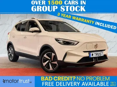 Used MG ZS Trophy Connect 114 kW (156 HP) 2023 White SUV