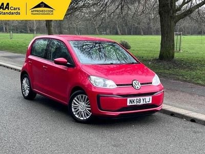 Used VW up! move up! 60 HP (44 kW) 2018 Red Hatchback