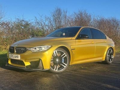Yellow Used 2015 BMW M3 Performance Sedan | £24,995 (Fair price)