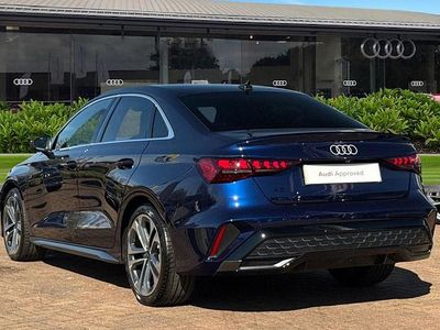 Used Audi A3 S-Line 150 HP (110 kW) 2025 Blue Sedan