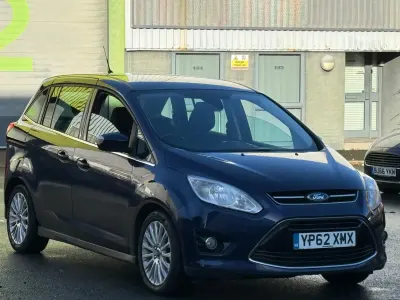 Begagnad Ford Grand C-Max Titanium 115 HK (84 kW) 2013 Blå Minibuss