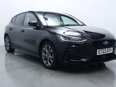 Black Used 2023 Ford Focus ST-Line Hatchback | £14,200 (Fair price)