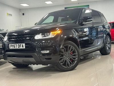 Black Used 2017 Land Rover Range Rover Sport HSE Dynamic SUV | £20,995 (Good price)