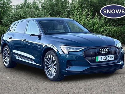 Blue Used 2020 Audi e-tron Comfort SUV | £20,999 (A bit pricey)