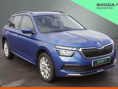 Used Skoda Kamiq SE 94 HP (69 kW) 2020 Race blue metallic SUV
