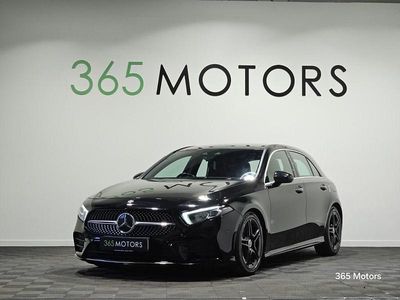 Used Mercedes A250 AMG line 224 HP (164 kW) 2018 Black Hatchback