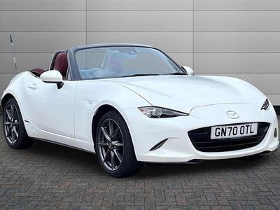 White Used 2020 Mazda MX5 Edition Cabriolet | £20,995 (Fair price)