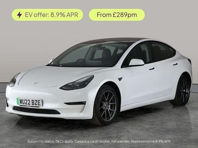 White Used 2022 Tesla Model 3 Long Range AWD Sedan | £15,723 (Good price)