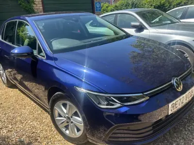 Used VW Golf VIII Pro 150 HP (110 kW) 2022 Blue Hatchback