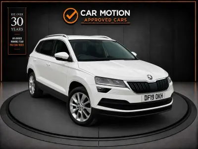 Used Skoda Karoq SE L 115 HP (84 kW) 2019 White SUV