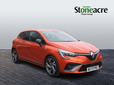 Used Renault Clio V RS Line 90 HP (66 kW) 2023 Orange Hatchback