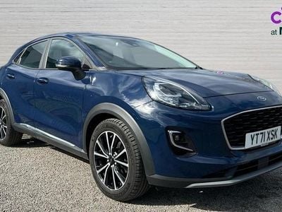 Used Ford Puma Titanium 125 HP (91 kW) 2021 Blue SUV