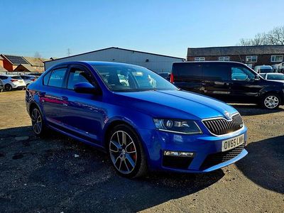 Used Skoda Octavia vRS 2015 Blue Hatchback