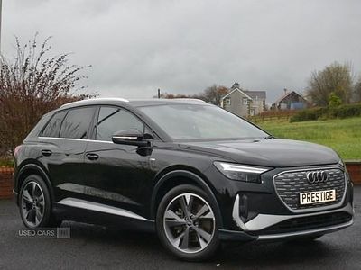 Used Audi Q4 e-tron S-Line 150 kW (204 HP) 2022 Black SUV