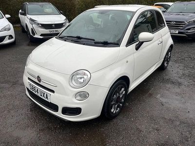 Used Fiat 500 S 69 HP (50 kW) 2014 White Hatchback