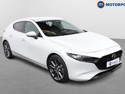 Used Mazda 3 Exclusive-Line 140 HP (102 kW) 2025 White Hatchback