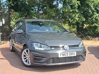 Used VW Golf VII R-line 150 HP (110 kW) 2019 Grey Hatchback