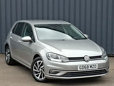 Used VW Golf VII Match 115 HP (84 kW) 2019 Silver Hatchback