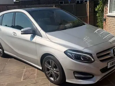 Used Mercedes B180 Exclusive 122 HP (89 kW) 2018 Silver Hatchback