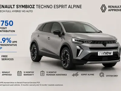 Used Renault Symbioz 143 HP (105 kW) 2025 Grey  SUV