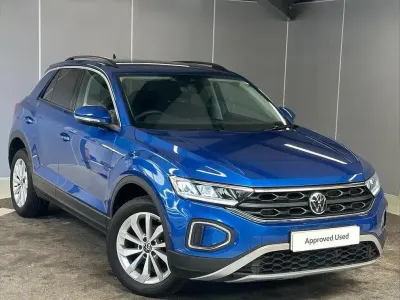 Used VW T-Roc Match 115 HP (84 kW) 2025 Blue SUV