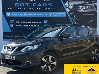 Used Nissan Qashqai N-TEC 115 HP (84 kW) 2015 Black SUV
