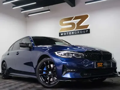 Used BMW 330e Sport Line 2020 Blue Sedan