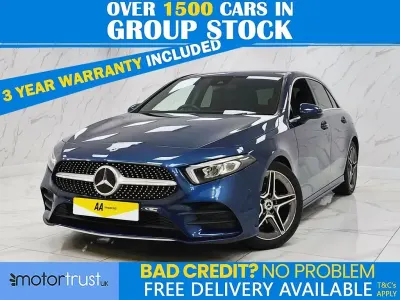 Used Mercedes A200 Executive 163 HP (119 kW) 2021 Blue Hatchback