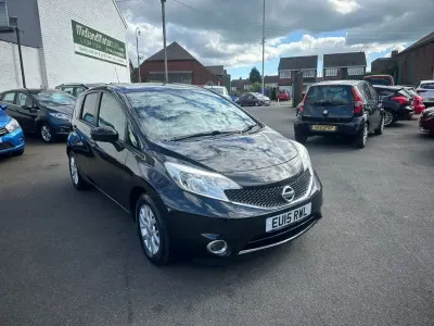 Używany Nissan Note Acenta Premium 80 KM (58 kW) 2015 Czarny Hatchback