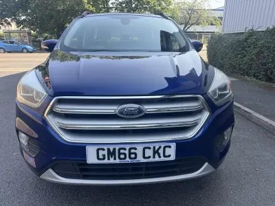 Used Ford Kuga Titanium 150 HP (110 kW) 2017 Blue SUV