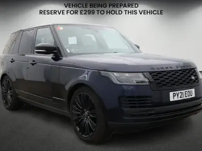 Używany Land Rover Range Rover S 300 KM (220 kW) 2021 Niebieski SUV