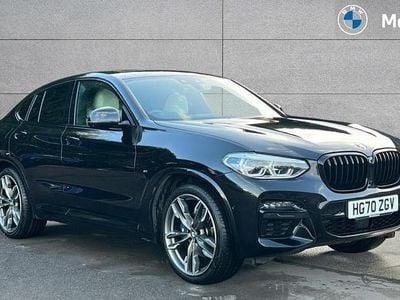 Black sapphire Used 2020 BMW X4 M Sport SUV | £37,635 (Fair price)