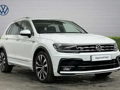 Used VW Tiguan R-line 190 HP (139 kW) 2020 White SUV