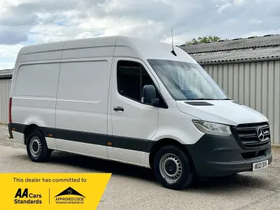 Używany Mercedes Sprinter Progressive 2021 Biały Van
