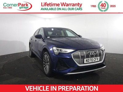 Blue Used 2020 Audi e-tron S-Line SUV | £20,999 (Fair price)
