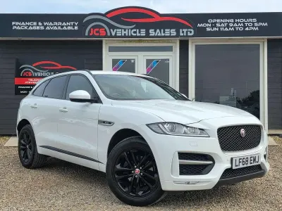 Used Jaguar F-Pace R-Sport 240 HP (176 kW) 2018 White SUV