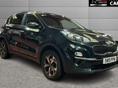 Used Kia Sportage 136 HP (100 kW) 2019 Black SUV