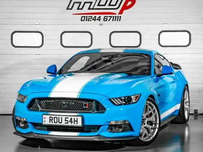 Used Ford Mustang GT 600 HP (441 kW) 2017 Blue Coupe