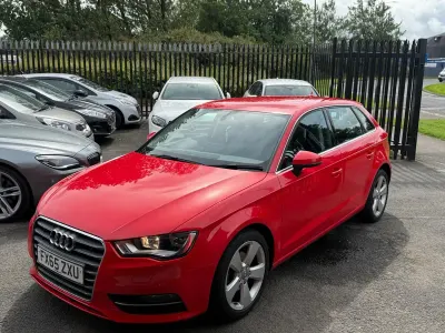 Used Audi A3 Sport 2015 Red Hatchback