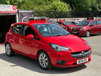 Used Vauxhall Corsa 2018 Red Hatchback
